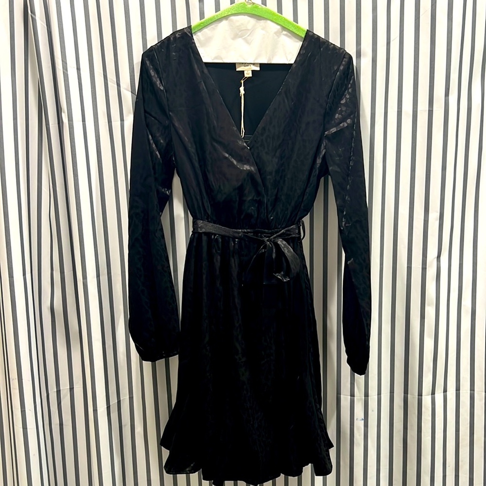 Beautiful black wrap dress